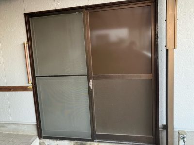 勝手口パネル交換 施工後